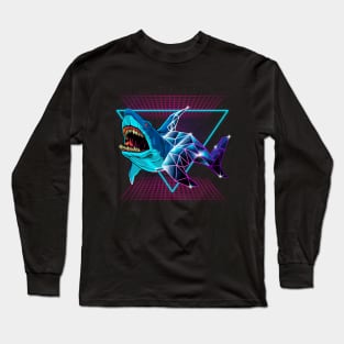 Shark 80s Long Sleeve T-Shirt